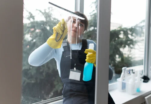 Nettoyage de vitres intérieures et extérieures à Bischwihr